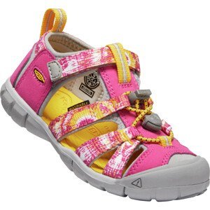 Dětské sandály Keen Seacamp II CNX JR Velikost bot (EU): 34 / Barva: růžová/šedá