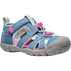 Dětské sandály Keen Seacamp II CNX K Velikost bot (EU): 24 / Barva: modrá/růžová