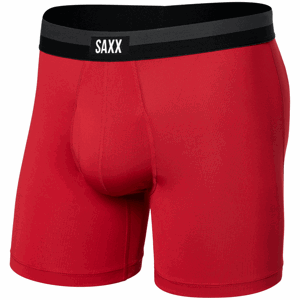 Pánské boxerky Saxx Sport Mesh BB Fly Velikost: M / Barva: červená