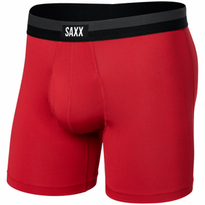 Pánské boxerky Saxx Sport Mesh BB Fly Velikost: L / Barva: červená