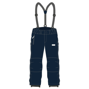 Dětské kalhoty Loap Lonny Dětská velikost: 122-128 / Barva: modrá