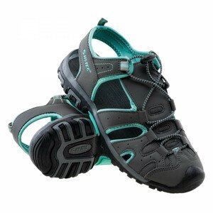 Dámské sandály Hi-Tec Merito Wo's Velikost bot (EU): 37 / Barva: šedá/modrá
