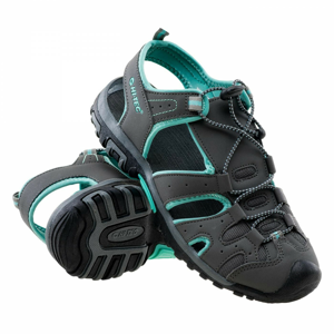 Dámské sandály Hi-Tec Merito Wo's Velikost bot (EU): 40 / Barva: šedá/modrá