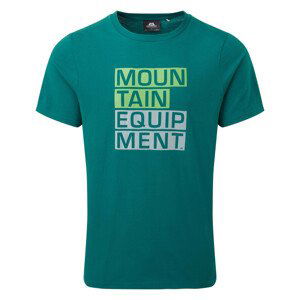 Pánské triko Mountain Equipment Block Letter Tee Velikost: XL / Barva: modrá