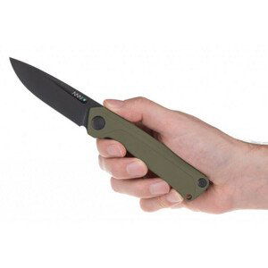 Nůž Acta non verba Z200 DLC/Plain Edge, G10/Lock Barva: zelená