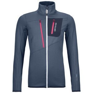 Dámská mikina Ortovox W's Fleece Grid Jacket Velikost: S / Barva: růžová