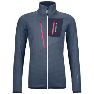 Dámská mikina Ortovox W's Fleece Grid Jacket Velikost: M / Barva: růžová