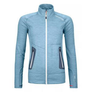 Dámská mikina Ortovox W's Fleece Light Jacket Velikost: S / Barva: světle modrá