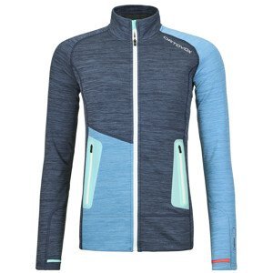 Dámská mikina Ortovox W's Fleece Light Jacket Velikost: S / Barva: modrá/světle modrá