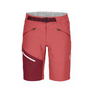 Dámské kraťasy Ortovox W's Brenta Shorts Velikost: S / Barva: matná červená