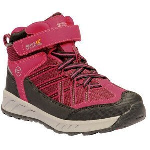 Dětské boty Regatta Samaris V Mid Junior Dětské velikosti bot: 28 / Barva: růžová/černá