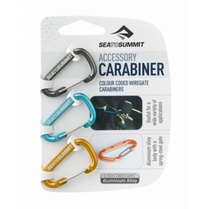 Pomocné karabiny Sea to Summit Carabiner 3ks Barva: mix barev