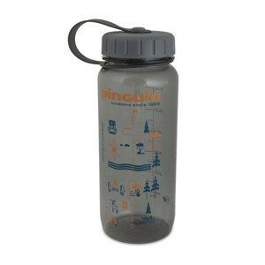 Láhev Pinguin Tritan Slim Bottle 0,65 l Barva: šedá