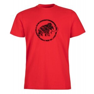 Pánské triko Mammut Logo T-Shirt Men (2020) Velikost: M / Barva: matná červená