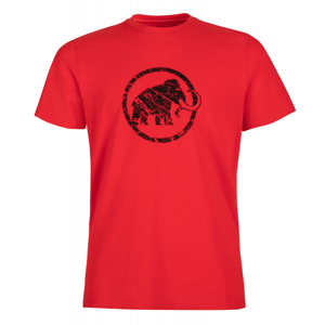 Pánské triko Mammut Logo T-Shirt Men (2020) Velikost: L / Barva: matná červená