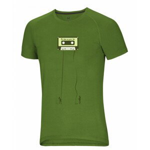 Pánské triko Ocún Raglan T Velikost: L / Barva: zelená