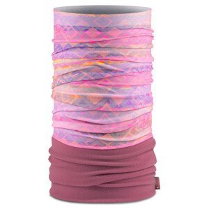 Dětský multifunkční šátek Buff Polar Barva: růžová/fialová