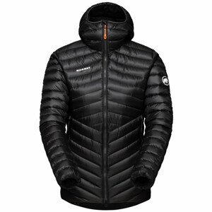 Dámská bunda Mammut Broad Peak IN Hooded Jacket W Velikost: L / Barva: černá/šedá