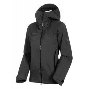 Dámská bunda Mammut Kento HS Hooded Jacket Women Velikost: M / Barva: černá