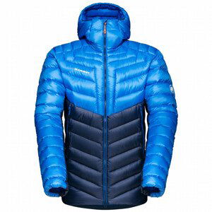 Pánská zimní bunda Mammut Broad Peak IN Hooded Jacket M Velikost: XL / Barva: tmavě modrá