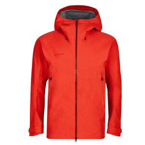 Pánská bunda Mammut Crater HS Hooded Jacket Men Velikost: L / Barva: červená