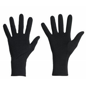 Rukavice Icebreaker U 260 Tech Glove Liners Velikost rukavic: XL / Barva: černá