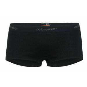 Dámské boxerky Icebreaker W 200 Oasis Boy Shorts Velikost: L / Barva: černá