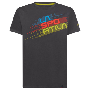 Pánské triko La Sportiva Stripe Evo T-Shirt M Velikost: XXL / Barva: šedá