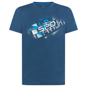 Pánské triko La Sportiva Square Evo T-Shirt M Velikost: XL / Barva: modrá