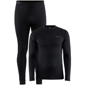 Pánský set Craft Core Warm Baselayer Velikost: S / Barva: černá