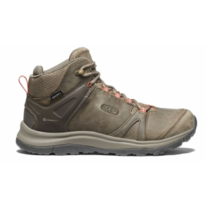 Dámské boty Keen Terradora II Leather MID WP W Velikost bot (EU): 38,5 / Barva: červená