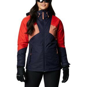 Dámská bunda Columbia Alpine Diva Insulated Velikost: S / Barva: modrá/červená