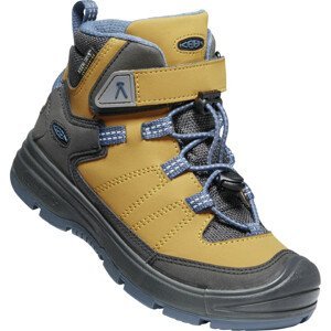 Dětské boty Keen Redwood MID WP Y Velikost bot (EU): 34 / Barva: žlutá