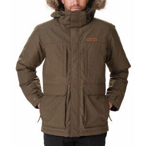 Pánská bunda Columbia Marquam Peak Jacket Velikost: XL / Barva: zelená/hnědá