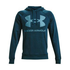 Pánská mikina Under Armour Rival Fleece Big Logo HD Velikost: M / Barva: tmavě modrá