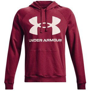 Pánská mikina Under Armour Rival Fleece Big Logo HD Velikost: M / Barva: béžová