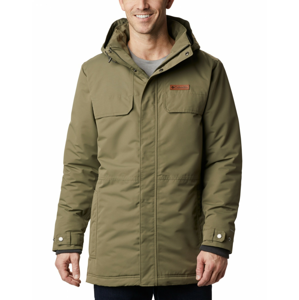 Pánská bunda Columbia Rugged Path Parka Velikost: L / Barva: zelená