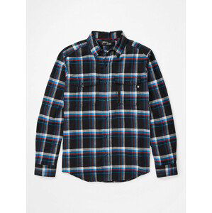 Pánská košile Marmot Tromso Midweight Flannel LS Velikost: XL / Barva: černá