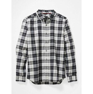 Pánská košile Marmot Harkins Lt Wt Flannel LS Velikost: XL / Barva: černá