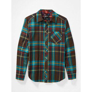 Pánská košile Marmot Anderson Lightweight Flannel Velikost: L / Barva: hnědá