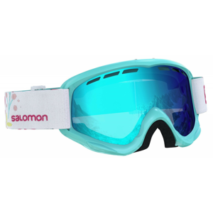 Dětské lyžařské brýle Salomon Juke White/Univ. Ruby Barva obrouček: světle modrá