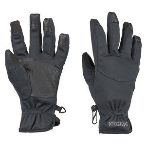 Dámské rukavice Marmot Connect Evolution Glove Velikost rukavic: S / Barva: černá
