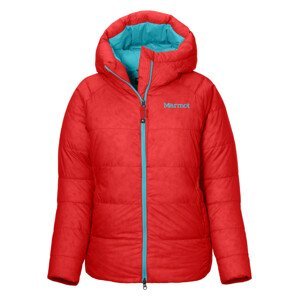 Dámská péřová bunda Marmot Wm's Mt. Tyndall Hoody Velikost: S / Barva: červená
