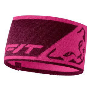 Čelenka Dynafit Leopard Logo Headband Uni: růžová