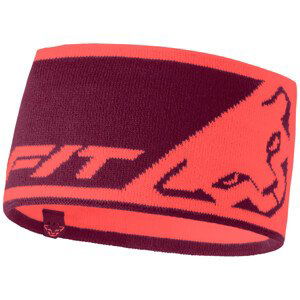 Čelenka Dynafit Leopard Logo Headband Barva: oranžová/vínová