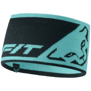 Čelenka Dynafit Leopard Logo Headband Barva: tyrkysová