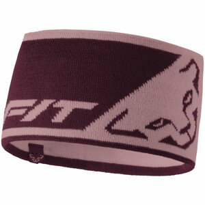 Čelenka Dynafit Leopard Logo Headband Barva: červená/růžová
