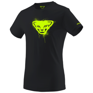 Pánské triko Dynafit Graphic Co M S/S Tee Velikost: M / Barva: černá/zelená