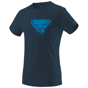 Pánské triko Dynafit Graphic Co M S/S Tee Velikost: L / Barva: tmavě modrá