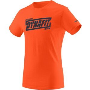 Pánské triko Dynafit Graphic Co M S/S Tee Velikost: L / Barva: oranžová